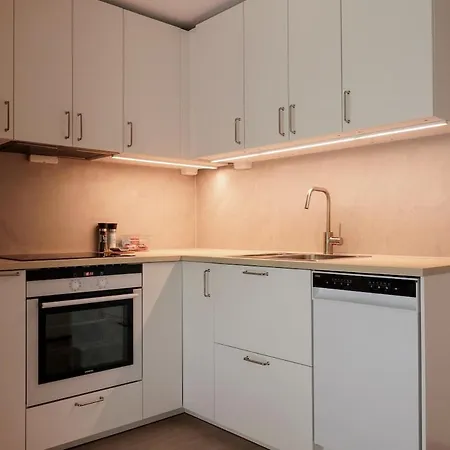 아파트 Bright Loddefjord With Lyderhorn Views
