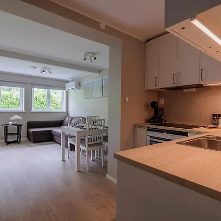 Bright Loddefjord With Lyderhorn Views * برغن